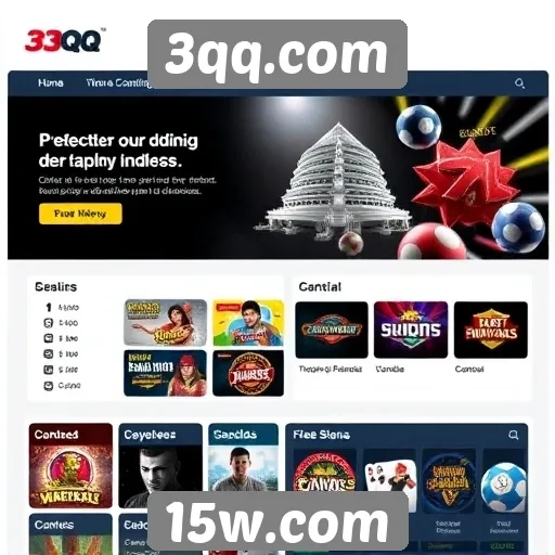 Funcionalidades e design da interface do 3qq.com
